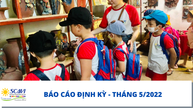 Rapport mensuel de l'école maternelle B'Lao, Mai 2022